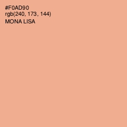 #F0AD90 - Mona Lisa Color Image